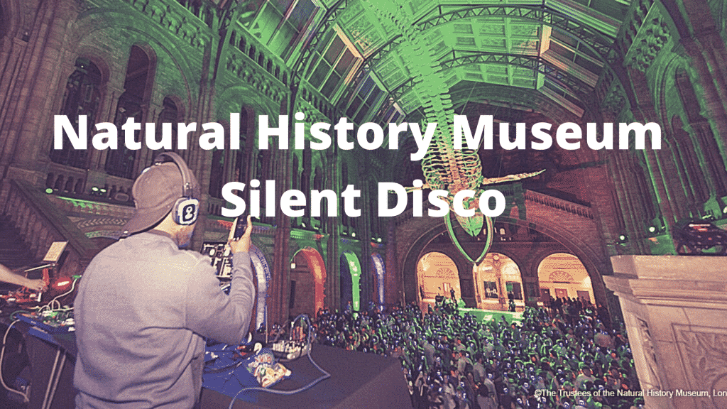 Natural History Museum Silent Disco London