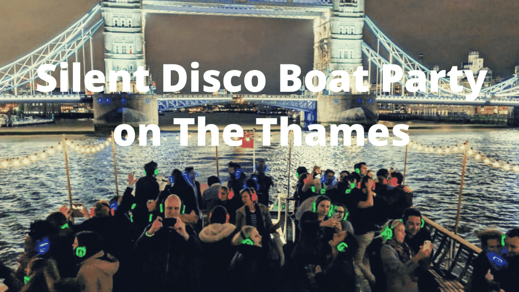 Silent Disco Boat Party London