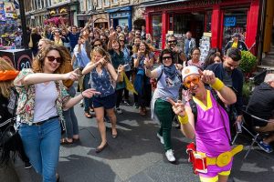 silent disco walking tours