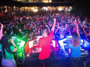 silent disco Djs and headphone hire UK